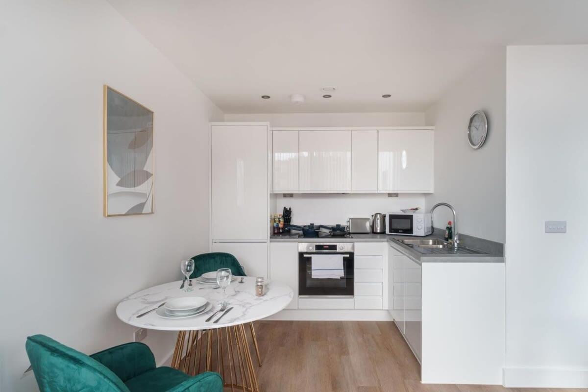 Stay Zeni, Alexandra Rise Manchester Sleek Studio Exterior foto